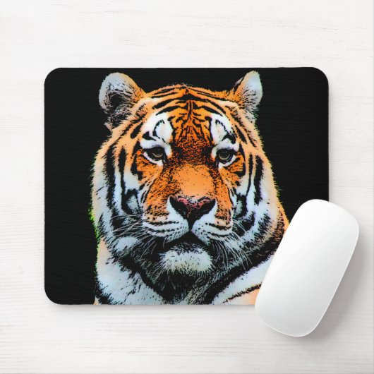 Tiger Eyes Inspirerend Muismat (Met muis)