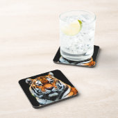 Tiger Eyes Inspirerend Onderzetter (Rechterzijde)