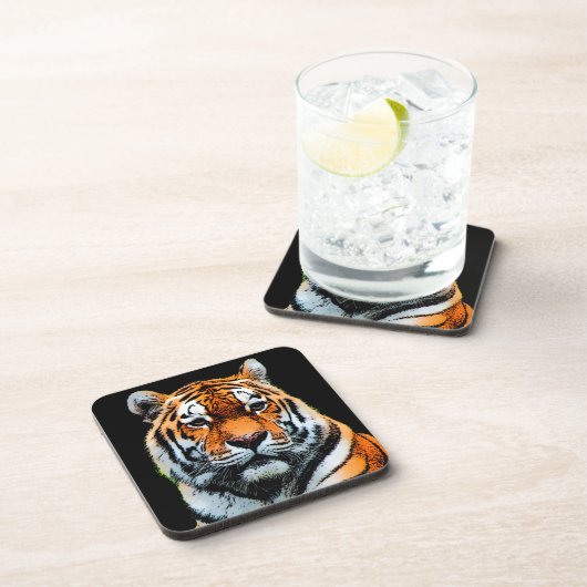 Tiger Eyes Inspirerend Onderzetter (Rechterzijde)