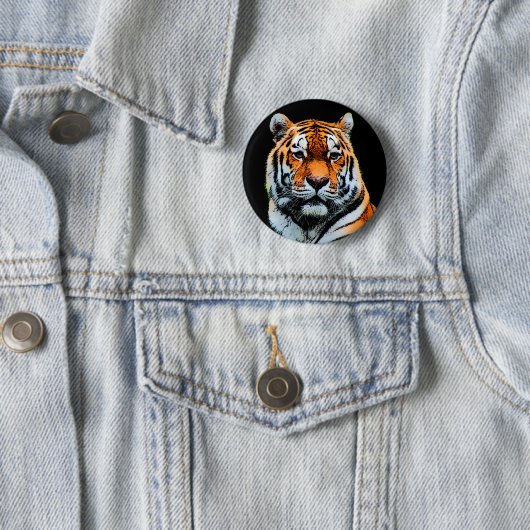 Tiger Eyes Inspirerend Ronde Button 5,7 Cm (In situ)
