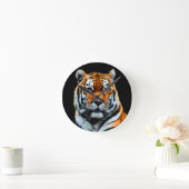 Tiger Eyes Inspirerend Ronde Klok (Huis)