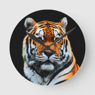 Tiger Eyes Inspirerend Ronde Klok