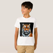 Tiger Eyes Inspirerend T-shirt (Voorkant volledig)