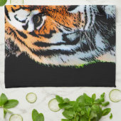 Tiger Eyes Inspirerend Theedoek (Gevouwen)