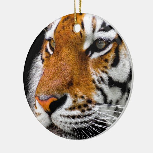 Tiger Eyes Keramisch Ornament (Links)