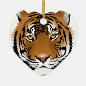 Tiger Eyes Keramisch Ornament (Voorkant)