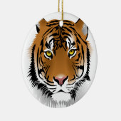 Tiger Eyes Keramisch Ornament (Rechts)