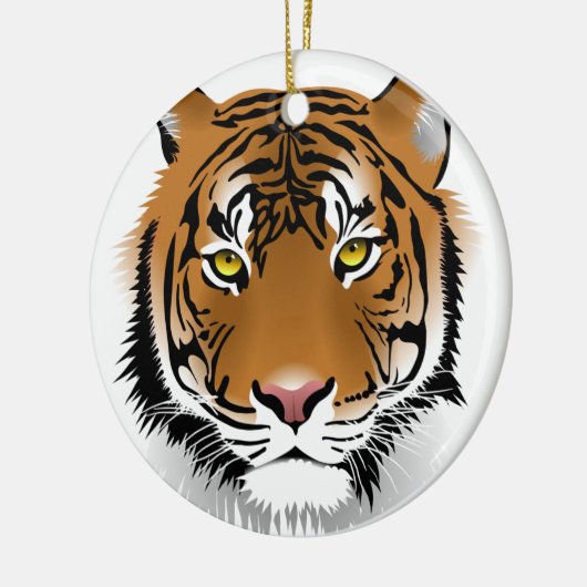 Tiger Eyes Keramisch Ornament (Links)