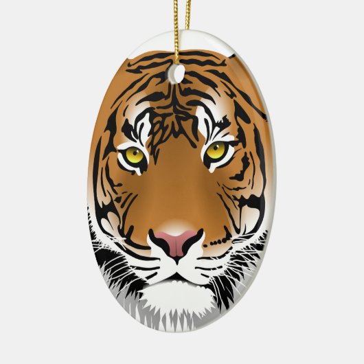 Tiger Eyes Keramisch Ornament (Links)