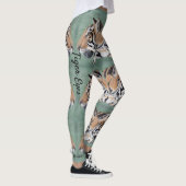 Tiger Eyes Legging Personaliseer NAAM Originele Ku (Rechts)