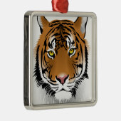 Tiger Eyes Metalen Ornament (Rechts)