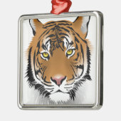 Tiger Eyes Metalen Ornament (Links)