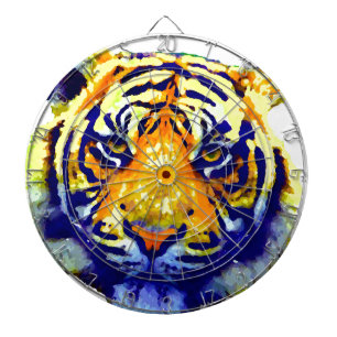 Tiger Eyes Pop Art Dartbord
