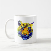 Tiger Eyes Pop Art Koffiemok (Links)