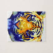 Tiger Eyes Pop Art Legpuzzel (Horizontaal)