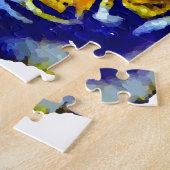 Tiger Eyes Pop Art Legpuzzel (Zijkant)