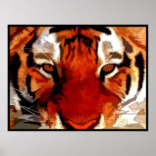 Tiger Eyes Poster (Voorkant)