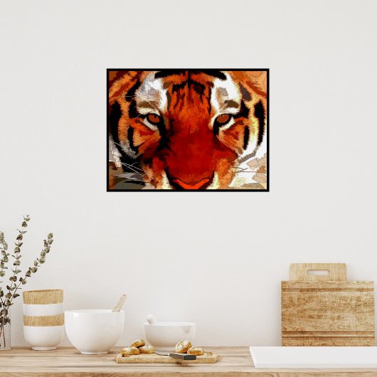 Tiger Eyes Poster (Keuken)