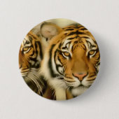 Tiger Eyes Ronde Button 5,7 Cm (Voorkant)
