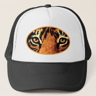 Tiger Eyes Sinaasappel Het museum Zazzle Gifts Trucker Pet