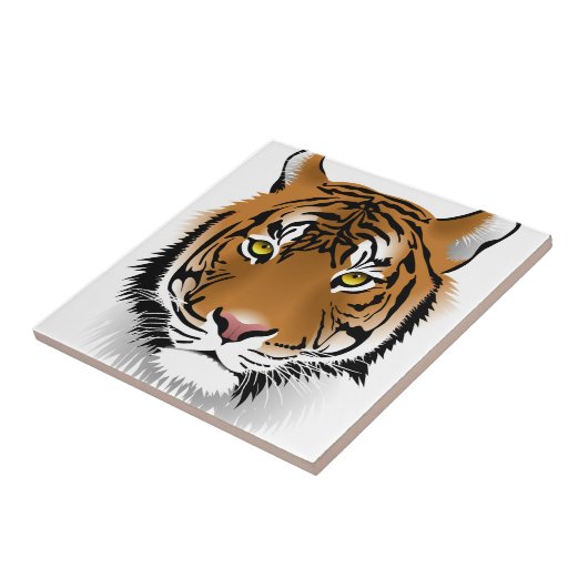 Tiger Eyes Tegeltje (Zijkant)