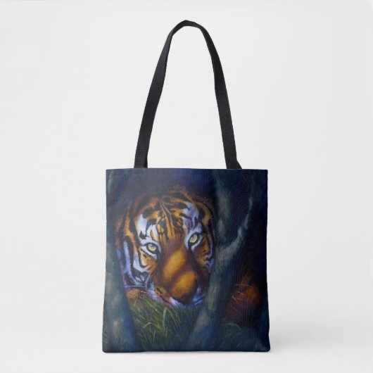 Tiger Eyes Tote Bag (Voorkant)