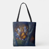 Tiger Eyes Tote Bag (Achterkant)