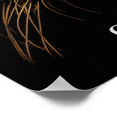 Tiger Eyes Wild Animal Art Challenge Inspirerend Poster (Hoek)