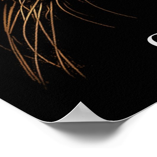 Tiger Eyes Wild Animal Art Challenge Inspirerend Poster (Hoek)