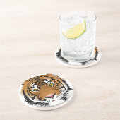 Tiger Eyes Zandsteen Onderzetter (Zijkant)