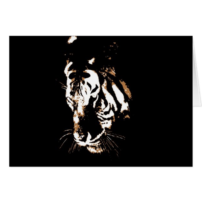 Tiger Face (Voorkant Horizontaal)