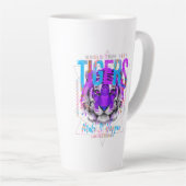 Tiger Face Art Latte Mok (Rechterhoek)