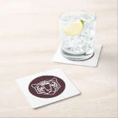 Tiger Face Badge Kartonnen Onderzetters (Insitu)