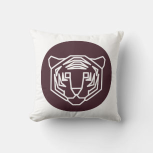 Tiger Face Badge Kussen