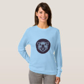 Tiger Face Badge T-shirt (Voorkant volledig)