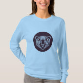 Tiger Face Badge T-shirt (Voorkant)