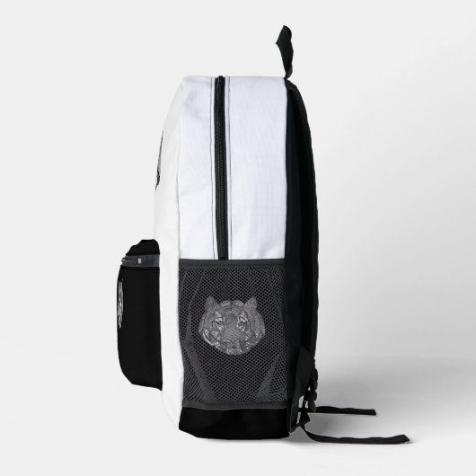 Tiger Face Bedrukte Rugzak (Rechts)