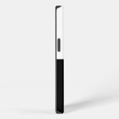 Tiger Face Black & White Check iPhone Hoesje (Rechterkant)