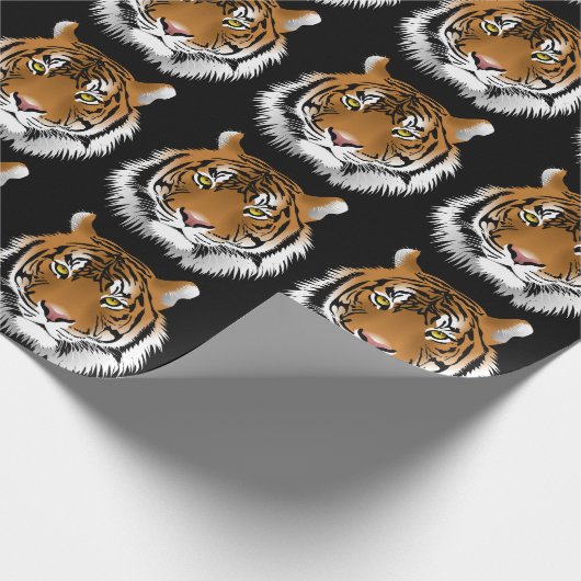 Tiger Face Cadeaupapier (Hoek)