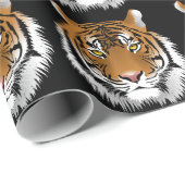 Tiger Face Cadeaupapier (Rol Hoek)