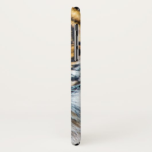 Tiger Face Case-Mate iPhone Case (Achterkant/links)