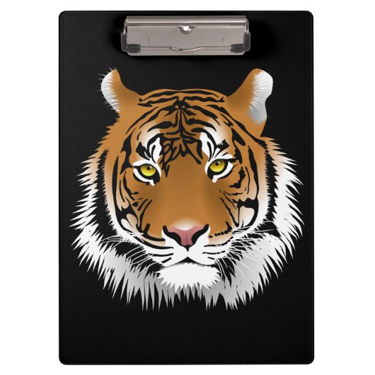 Tiger Face Clipboard Klembord (Voorkant)