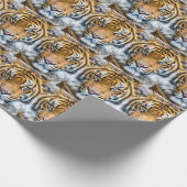 Tiger Face close Cadeaupapier (Hoek)
