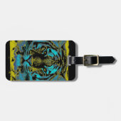 Tiger Face Close-up 9 Bagagelabel (Voorkant horizontaal)
