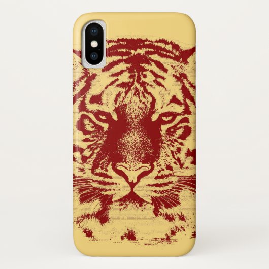 Tiger Face close-up Case-Mate iPhone Case (Achterkant)