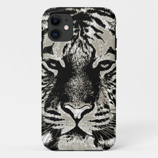 Tiger Face close-up Case-Mate iPhone Case (Achterkant)