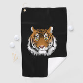 Tiger Face Golf Towel  Golfhanddoek (Insitu)