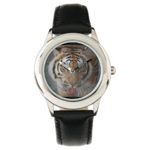 Tiger Face Horloge