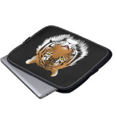 Tiger Face Laptop Sleeve (Voorkant onderkant)