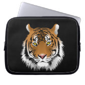 Tiger Face Laptop Sleeve (Voorkant)